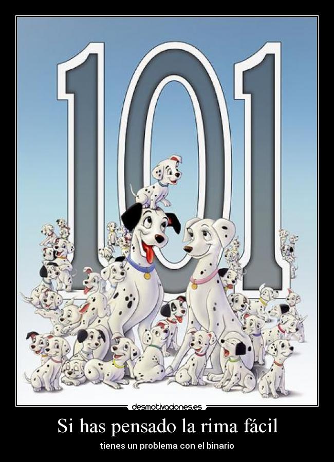 Si has pensado la rima fácil -