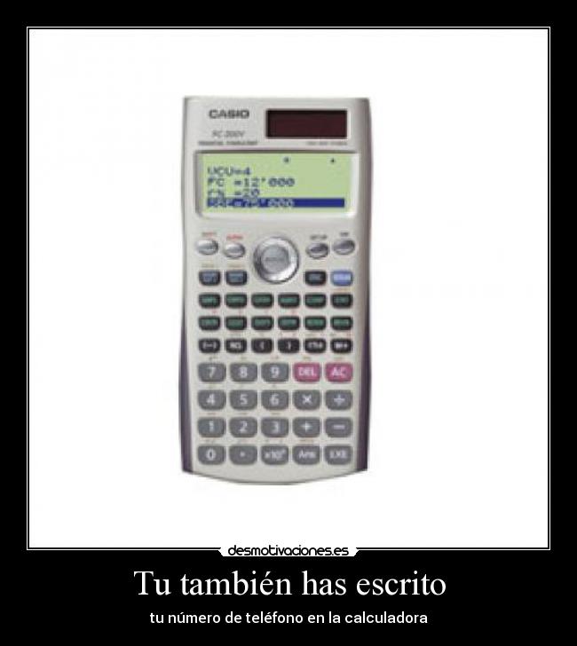 Tu también has escrito -