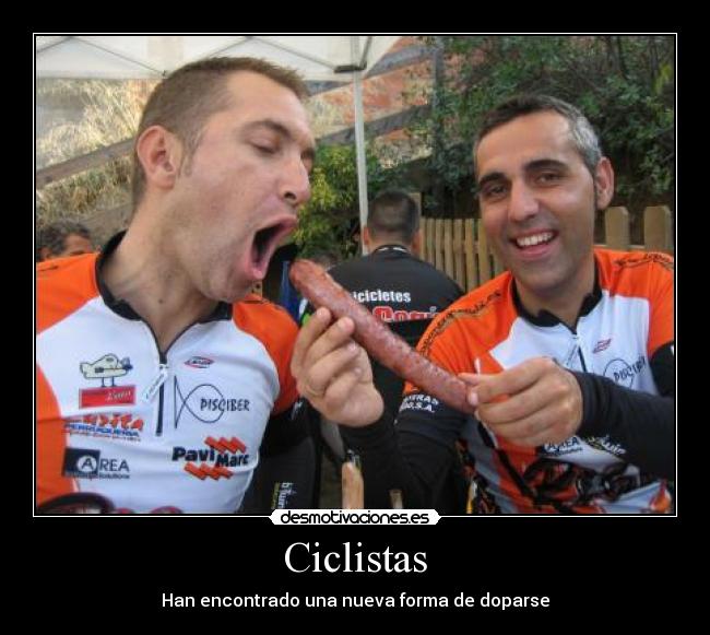 Ciclistas - Han encontrado una nueva forma de doparse