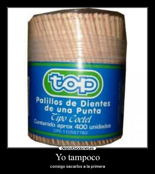 Yo tampoco -