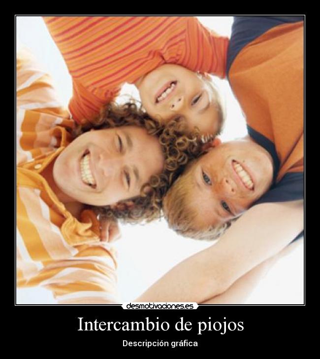 Intercambio de piojos - Descripción gráfica