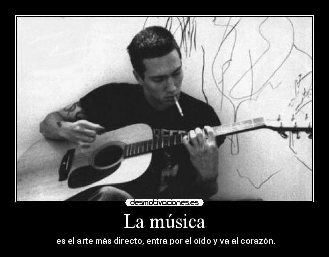 La música -