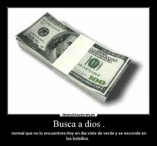 carteles dios busca dios desmotivaciones
