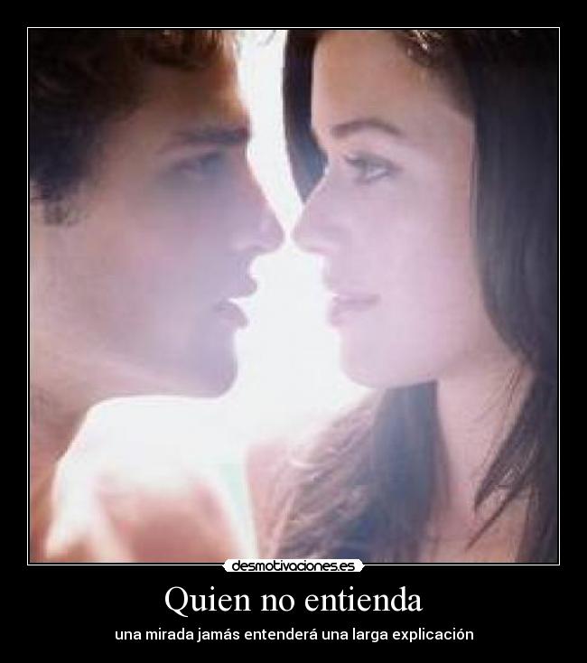 Quien no entienda -