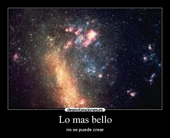 Lo mas bello -