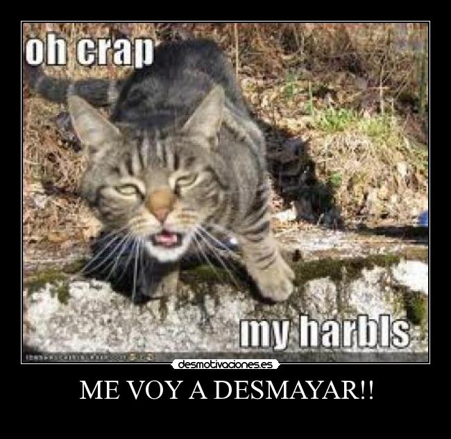 ME VOY A DESMAYAR!! - 
