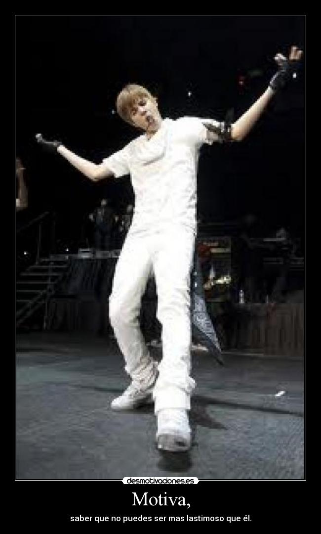 carteles justin bieber motiva desmotivaciones