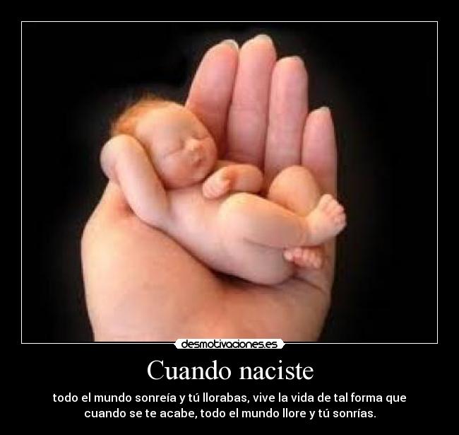 Cuando naciste - 