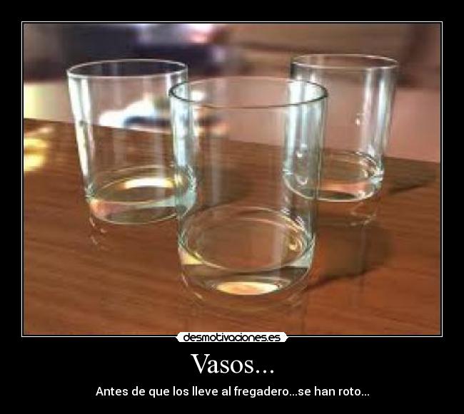 Vasos... - 