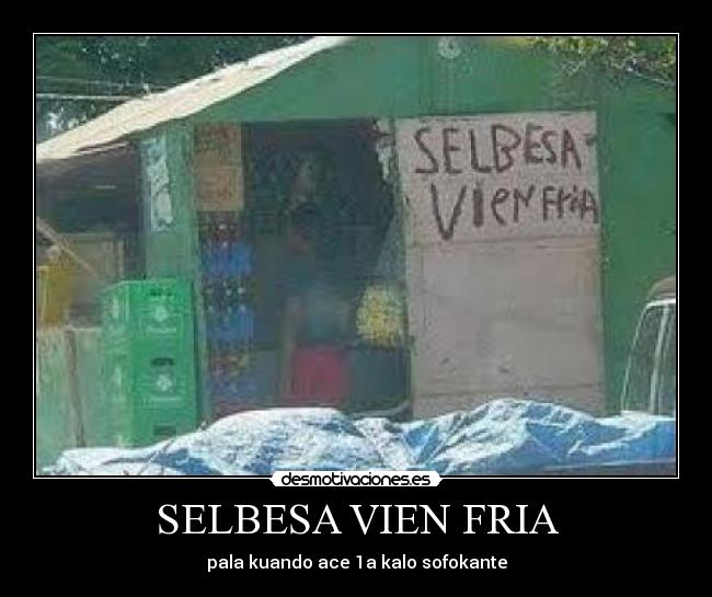 SELBESA VIEN FRIA - pala kuando ace 1a kalo sofokante