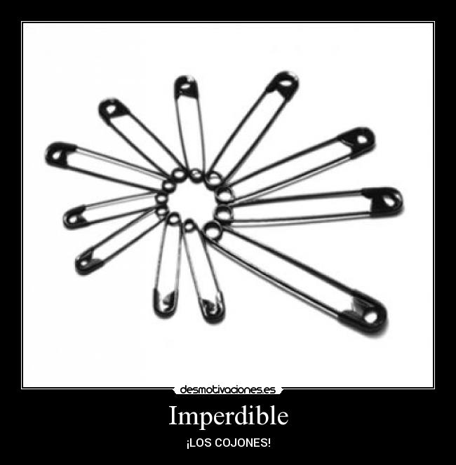 Imperdible -