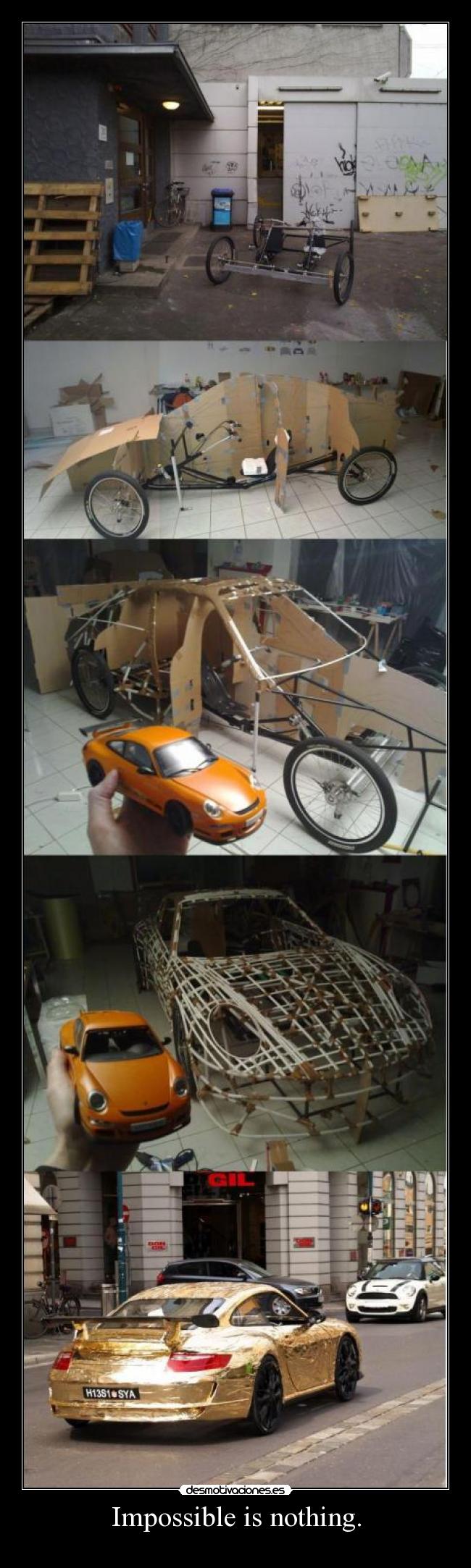 Impossible is nothing. -