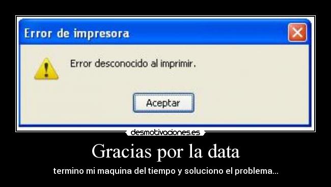 Gracias por la data -