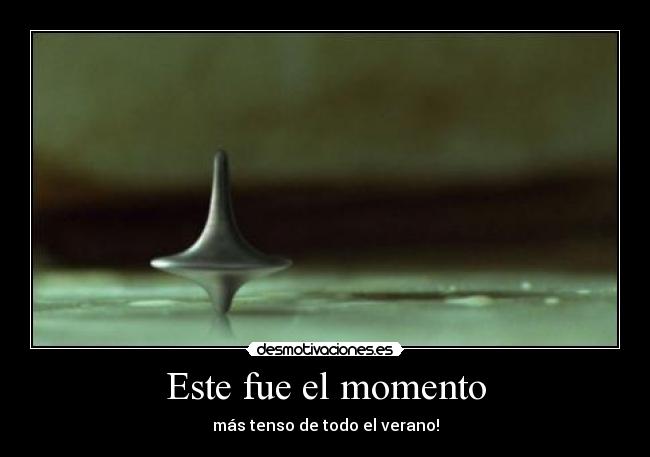 Este fue el momento - más tenso de todo el verano!