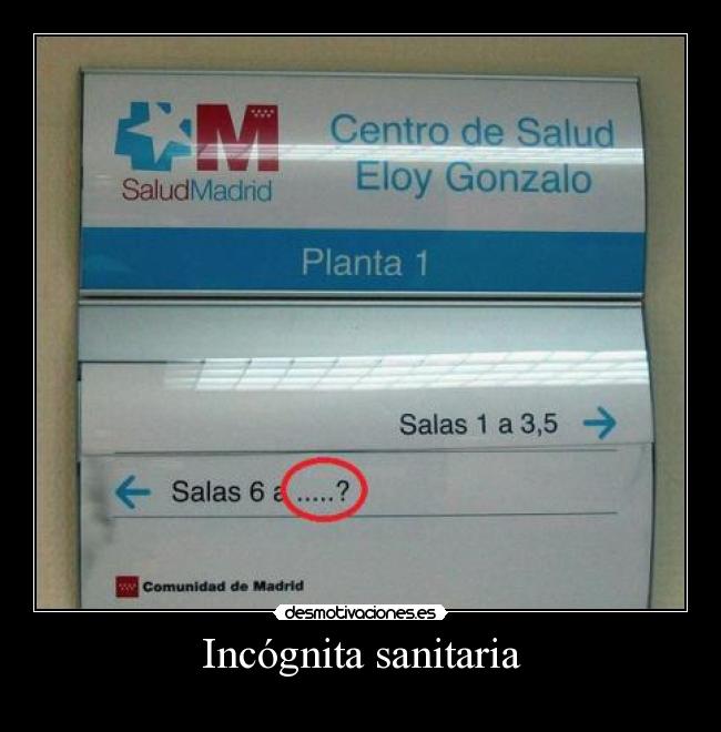 Incógnita sanitaria -