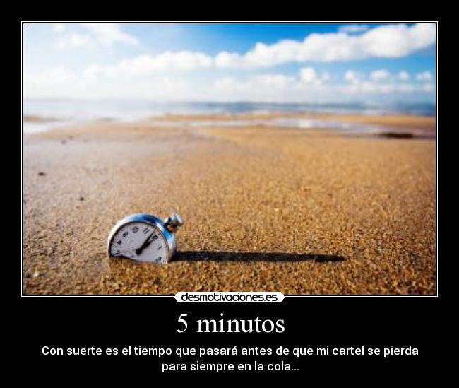 5 minutos -