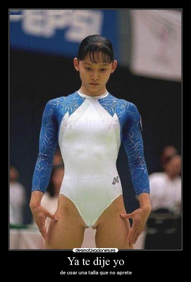 Ya te dije yo - de usar una talla que no aprete