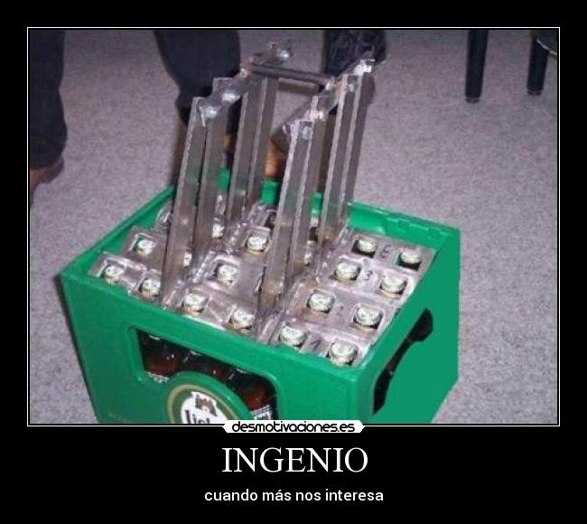 INGENIO - cuando más nos interesa