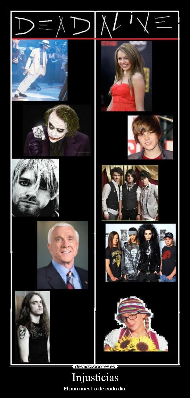 Injusticias - El pan nuestro de cada día