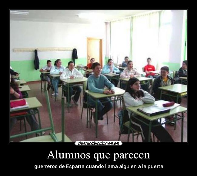 Alumnos que parecen - 