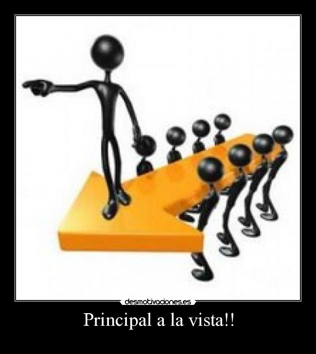 Principal a la vista!! -