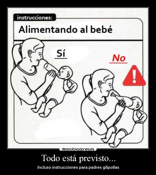 Todo está previsto... -