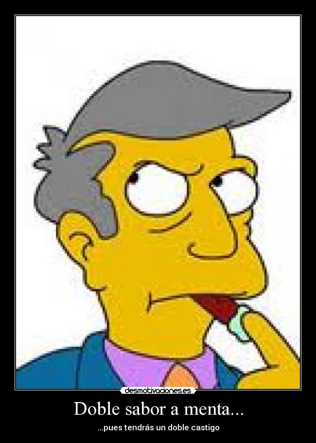 Doble sabor a menta... - 