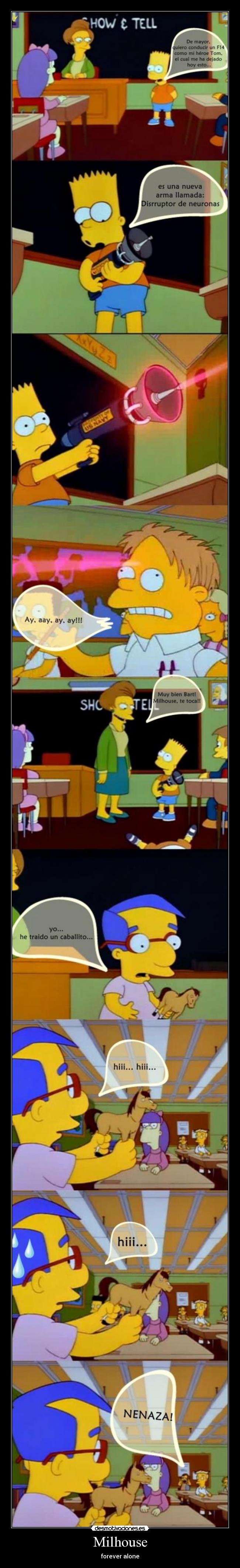 Milhouse - forever alone