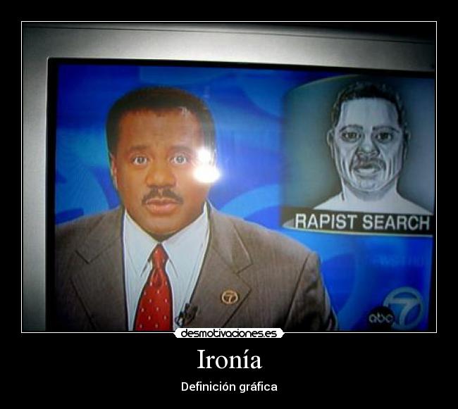 Ironía - Definición gráfica