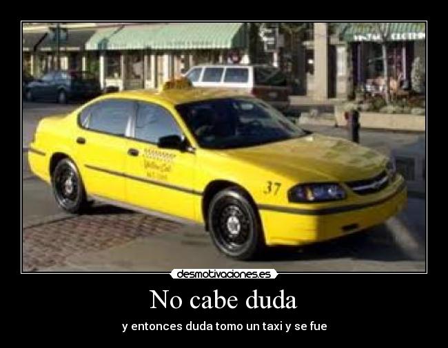 No cabe duda - 