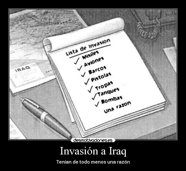 Invasión a Iraq - 