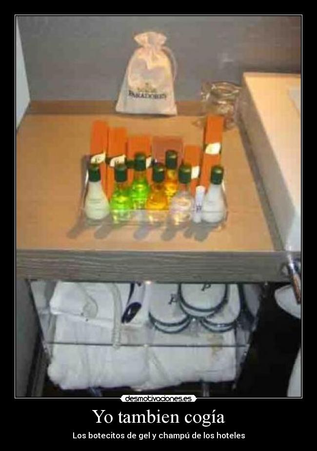 Yo tambien cogía -