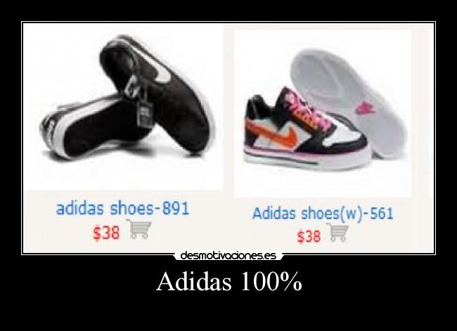 Adidas 100% -