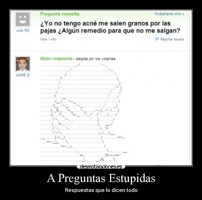 A Preguntas Estupidas - 
