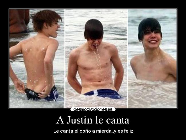 carteles justin bieber desmotivaciones