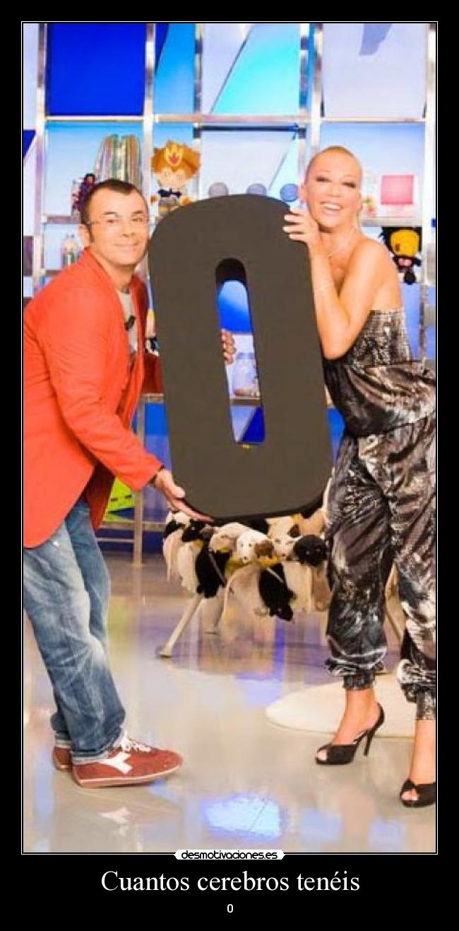 Cuantos cerebros tenéis - 0