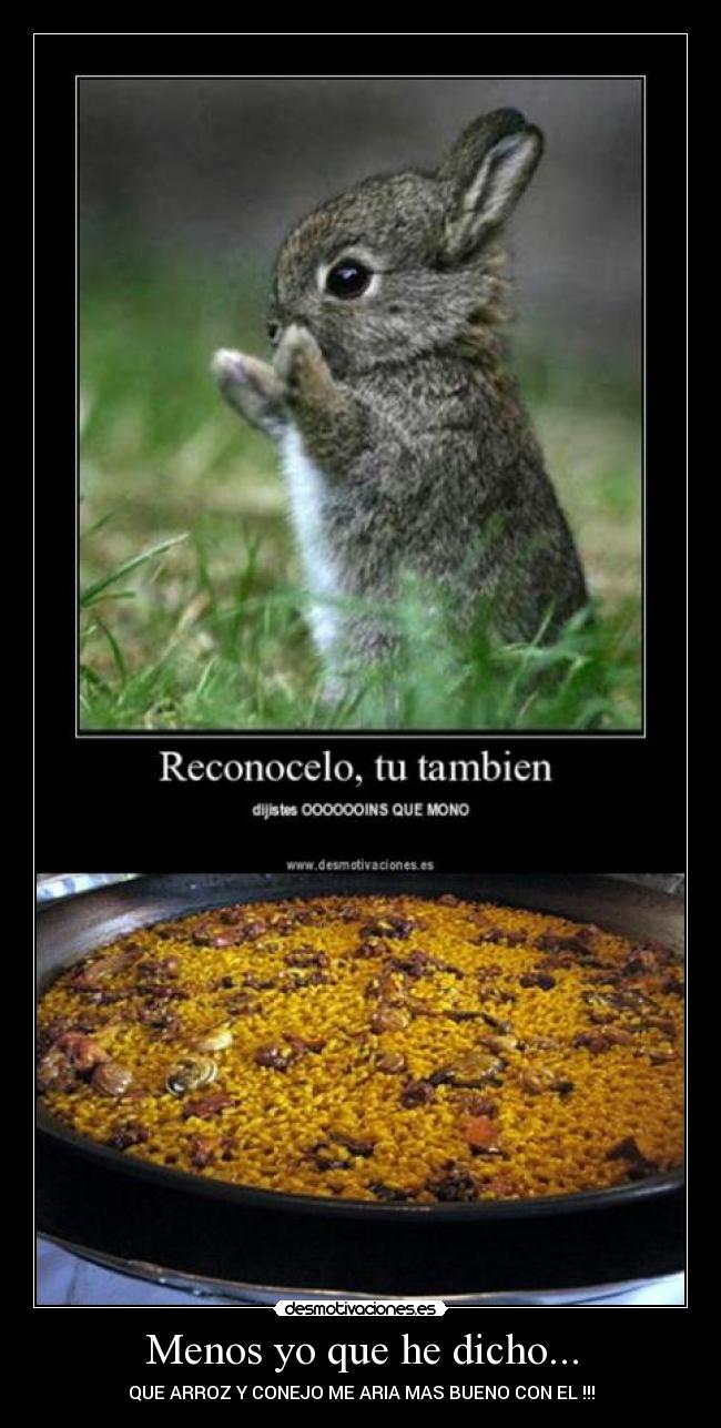 Menos yo que he dicho... - 