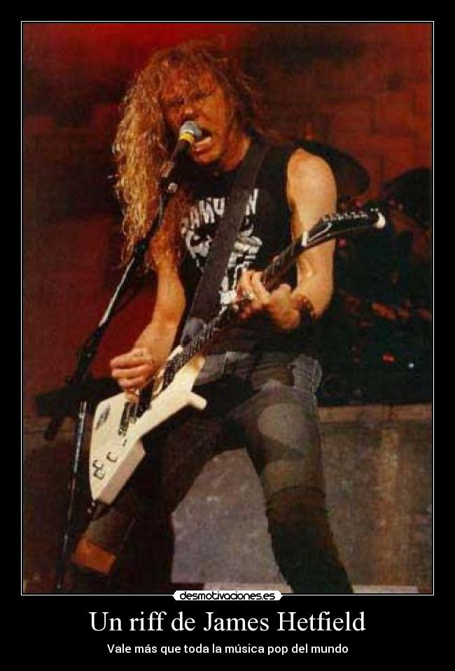 Un riff de James Hetfield - 