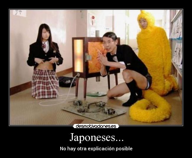 Japoneses... -
