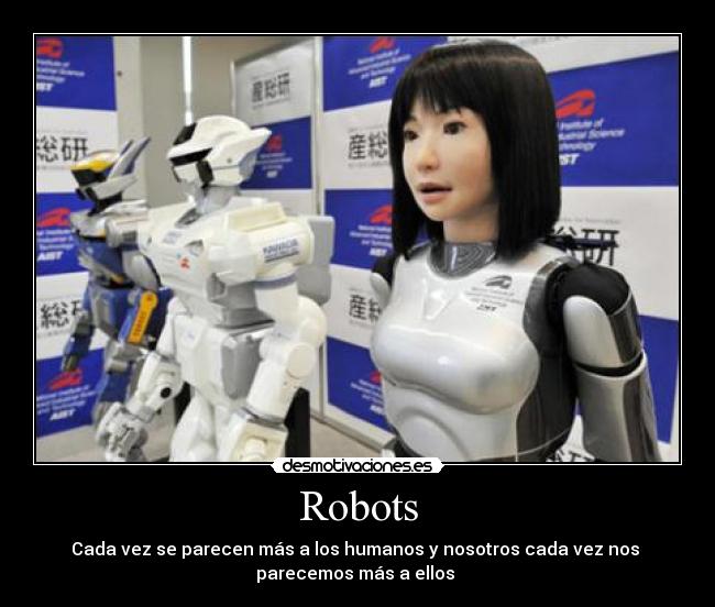 carteles robots desmotivaciones
