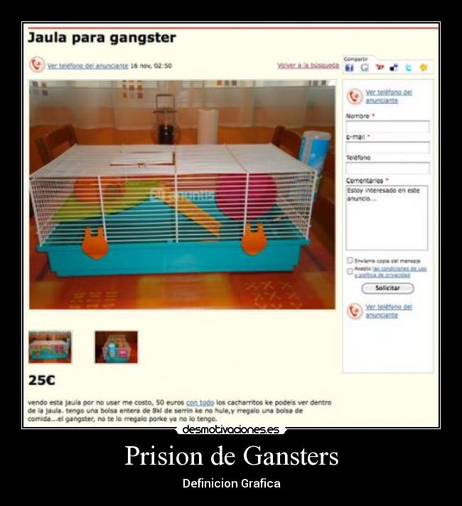 Prision de Gansters -