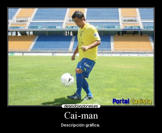Cai-man - Descripción gráfica. 