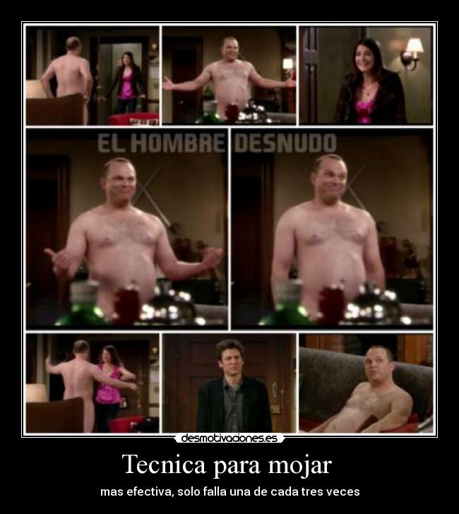 Tecnica para mojar -