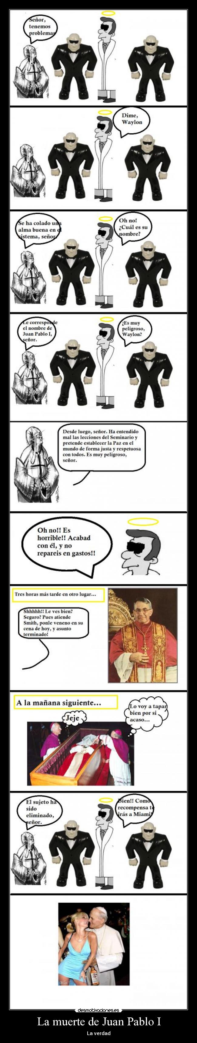 La muerte de Juan Pablo I -
