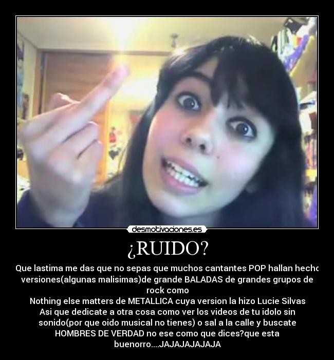 ¿RUIDO? -