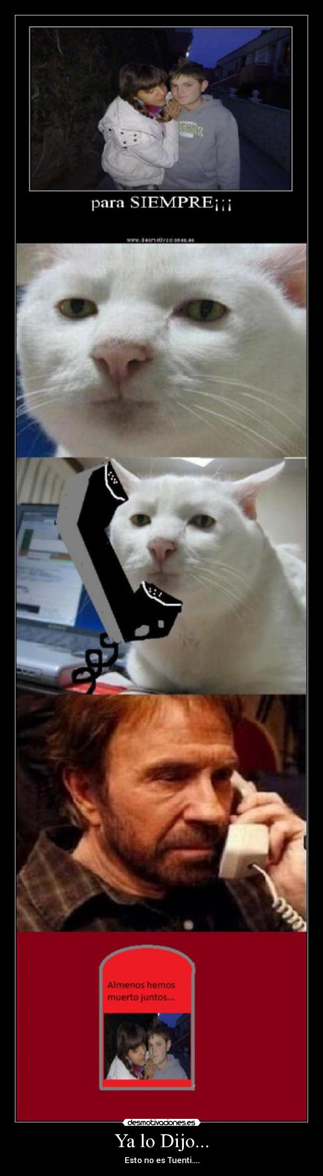 Ya lo Dijo... - Esto no es Tuenti....