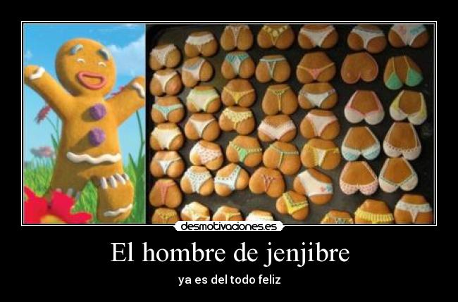 El hombre de jenjibre - ya es del todo feliz