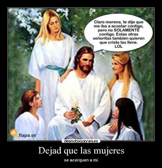 Dejad que las mujeres -