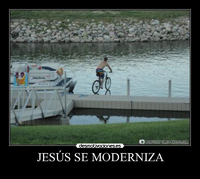 JESÚS SE MODERNIZA -