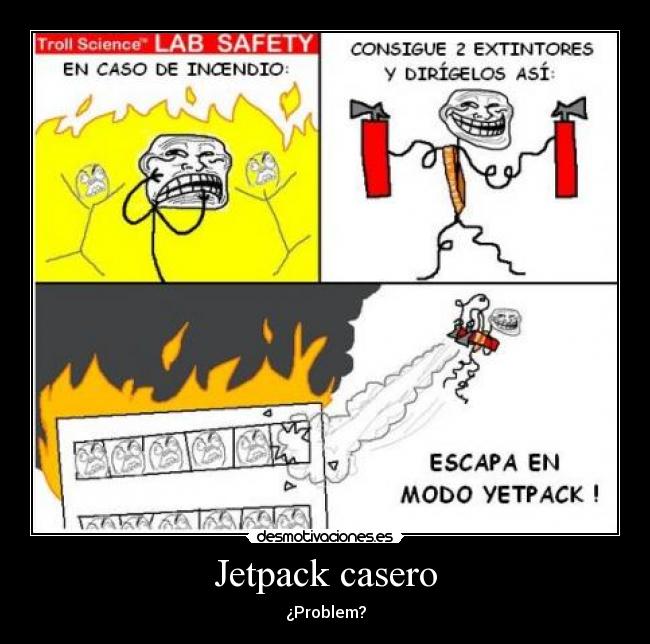 Jetpack casero - 